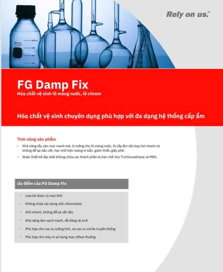 FG DAMP FIX - Dung dịch làm sạch chuyên dụng nhanh khô cho cụm trục cấp ẩm.