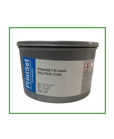 Mực Solitair, Mực in gốc dầu thực vật