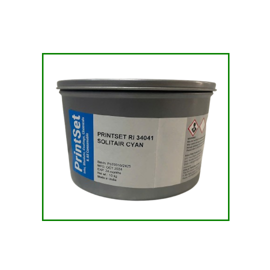 Mực Solitair, Mực in gốc dầu thực vật